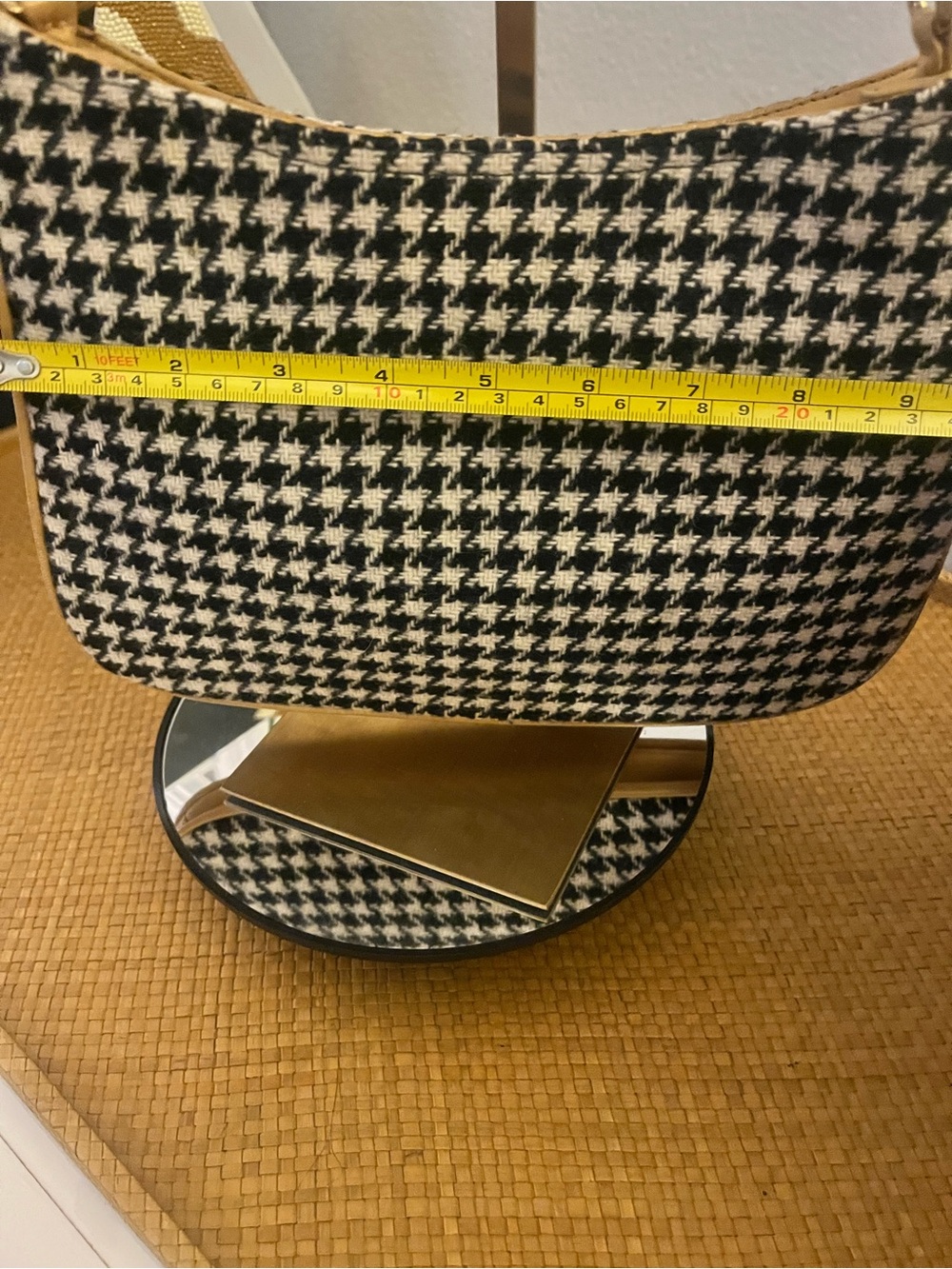Vintage 2001 Coach Boucle Girlie houndstooth E1K-8161 - Picture 8 of 17